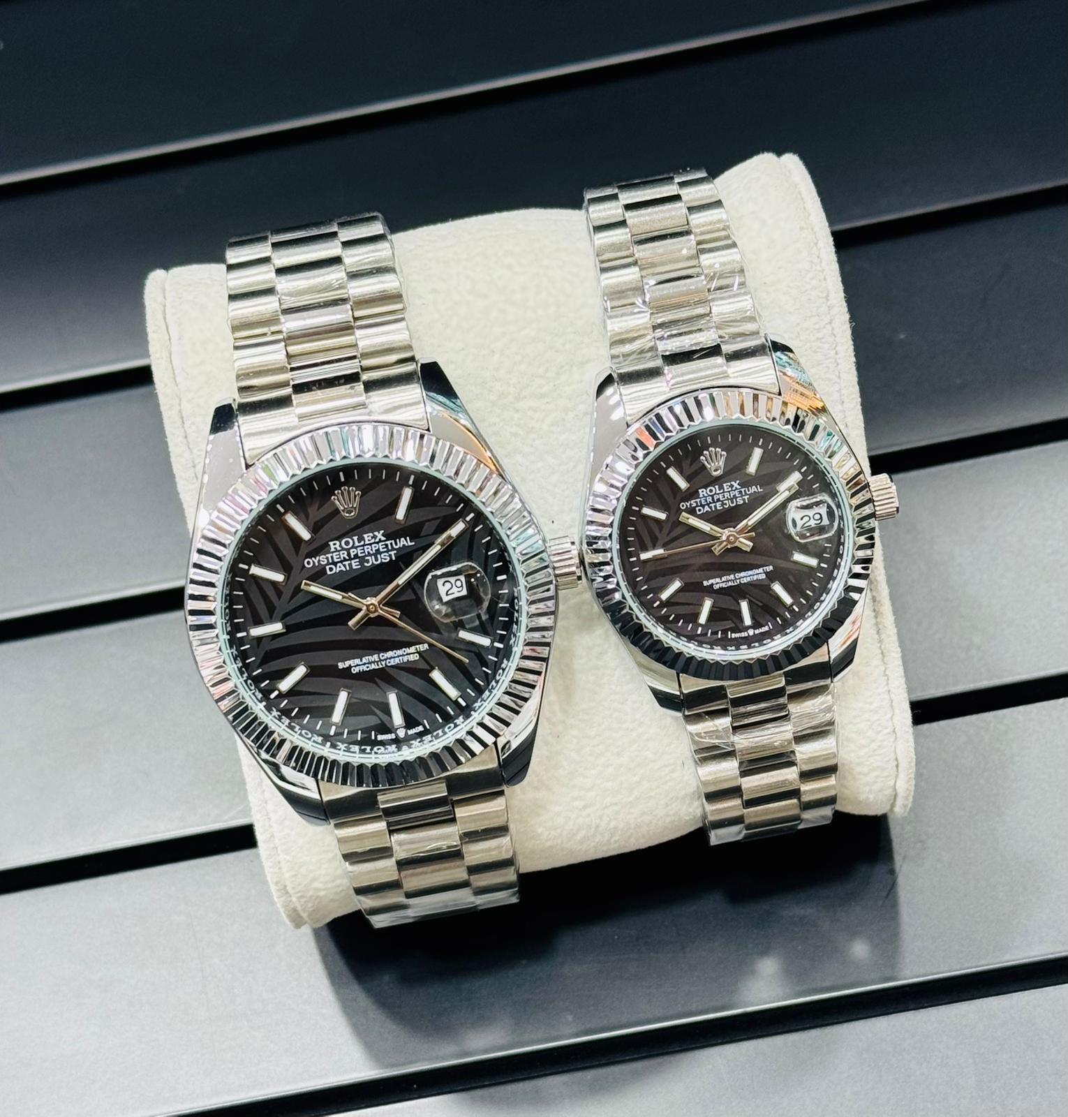 Rolex Day Date Index Dial Couple Battery_21
