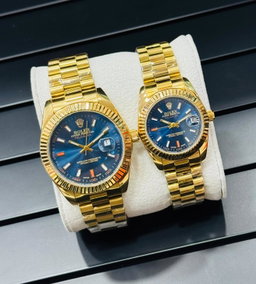 Rolex Day Date Index Dial Couple Battery