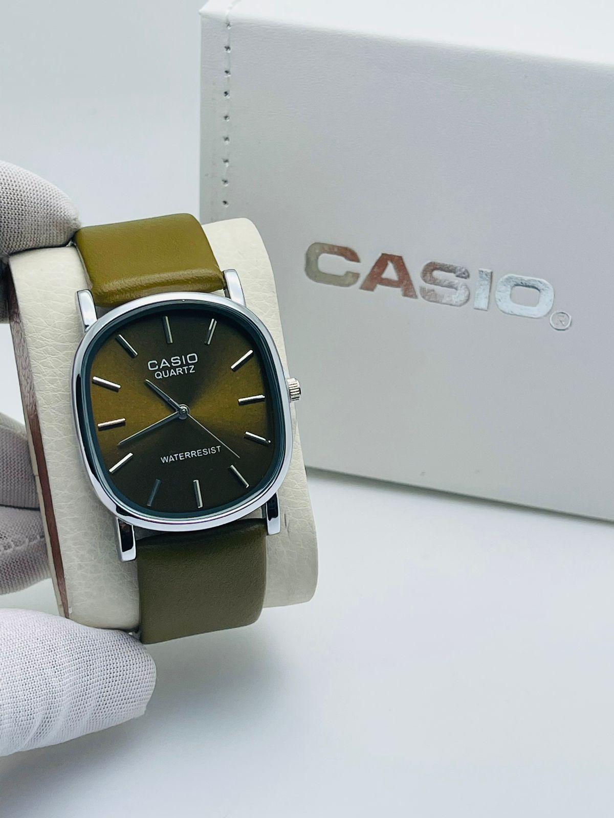 Casio Leather Strap Single _2