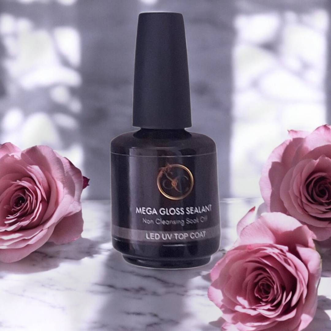 Mega Gloss Top Coat Acetone Resistant 18ml