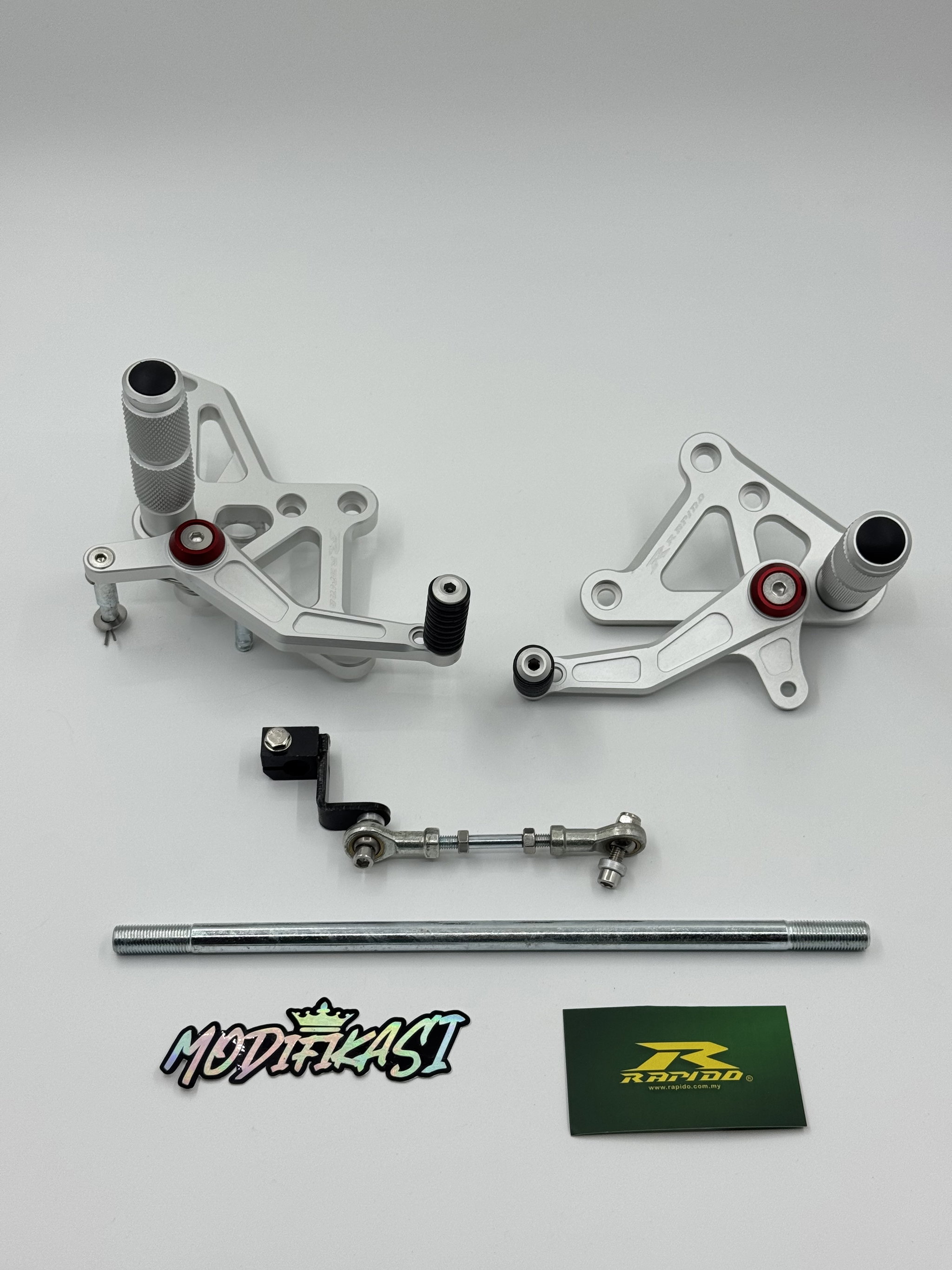 Rapido Single footrest sets_0