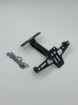 Rear plate holder