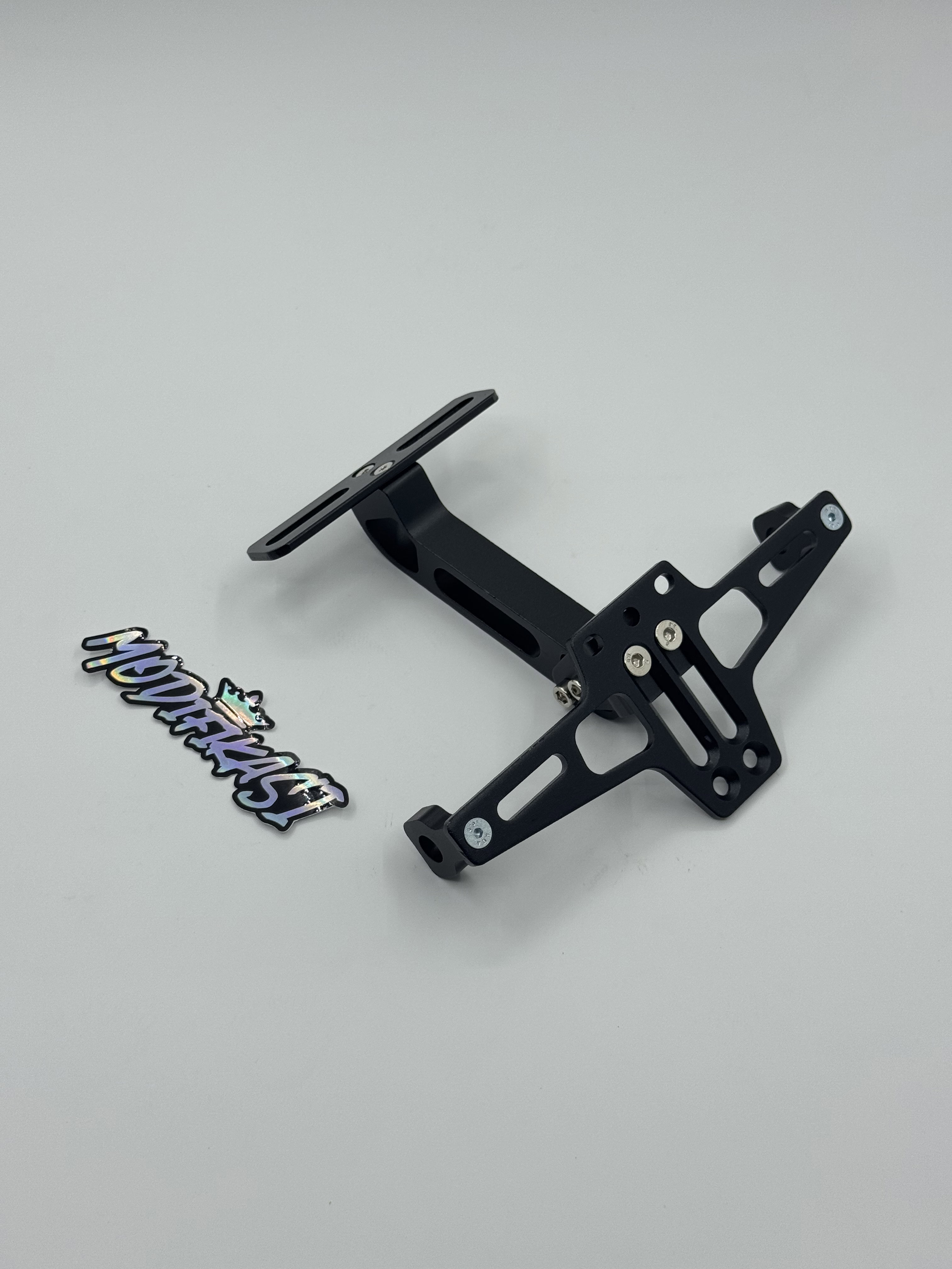 Rear plate holder