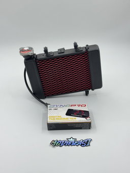 Dynopro 600ml Radiator with temp meter