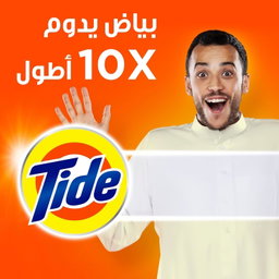 Tide, Original Automatic Powder Detergent for Maximum Whiteness, 2.5Kg 