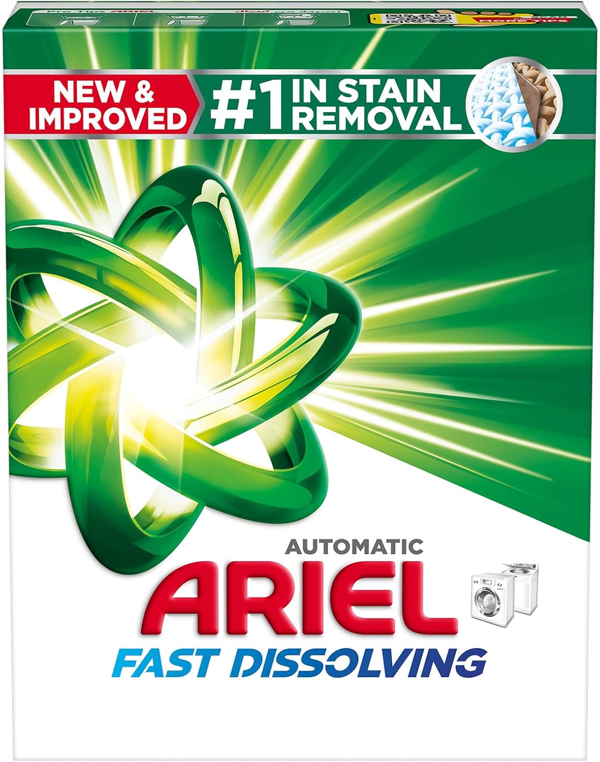 Ariel Automatic Laundry Powder Detergent Original Scent 2.5 kg_0