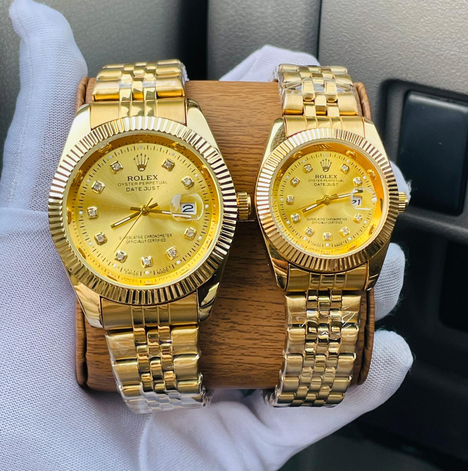 Rolex Day Date Couple Battery - Chain Strap_9