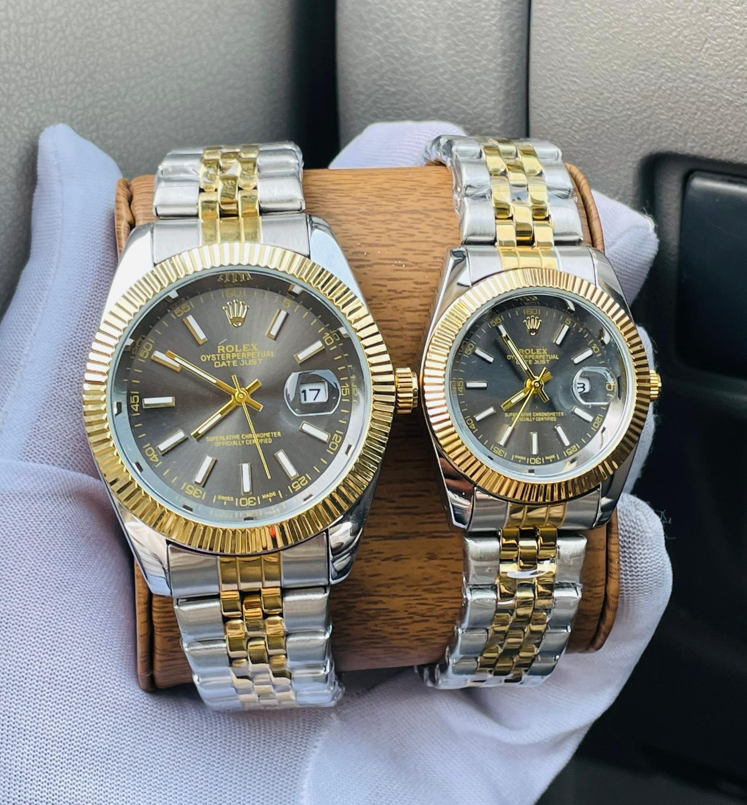 Rolex Day Date Couple Battery - Chain Strap_1