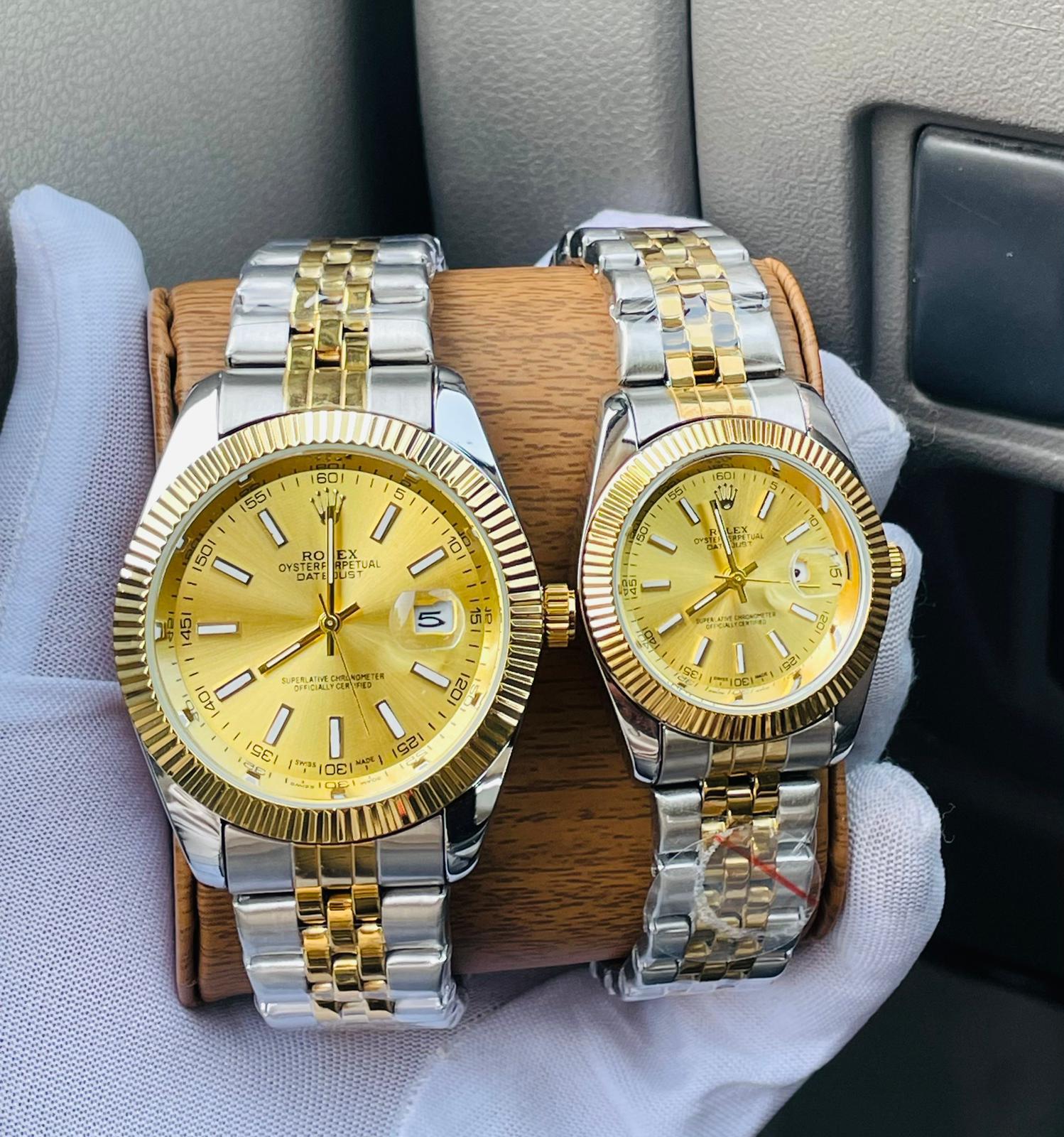 Rolex Day Date Couple Battery - Chain Strap_8