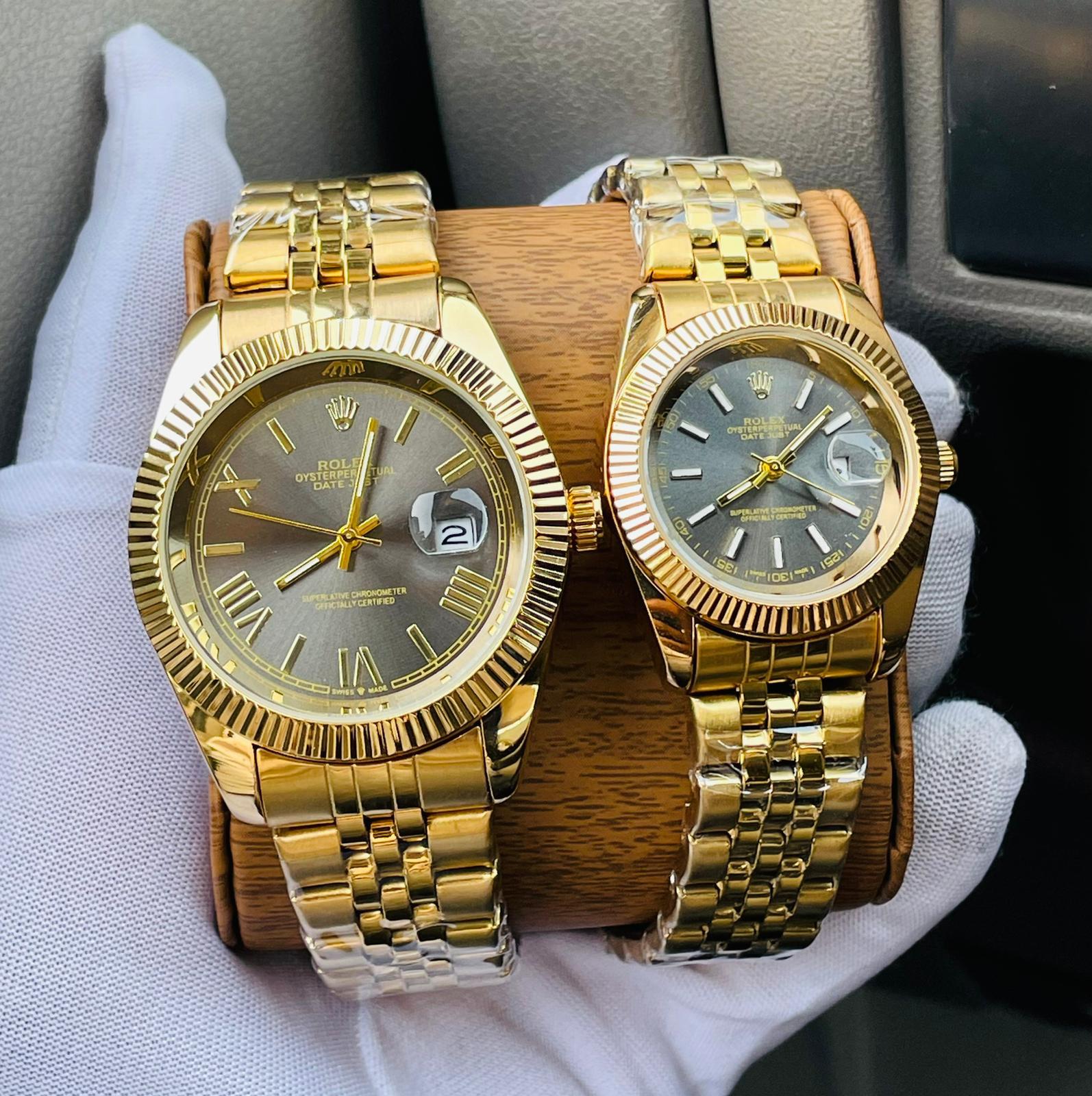 Rolex Day Date Couple Battery - Chain Strap_10