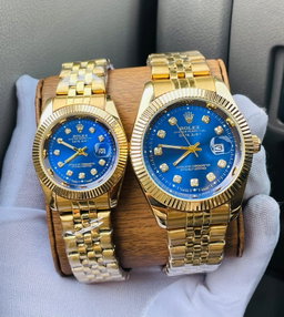 Rolex Day Date Couple Battery - Chain Strap