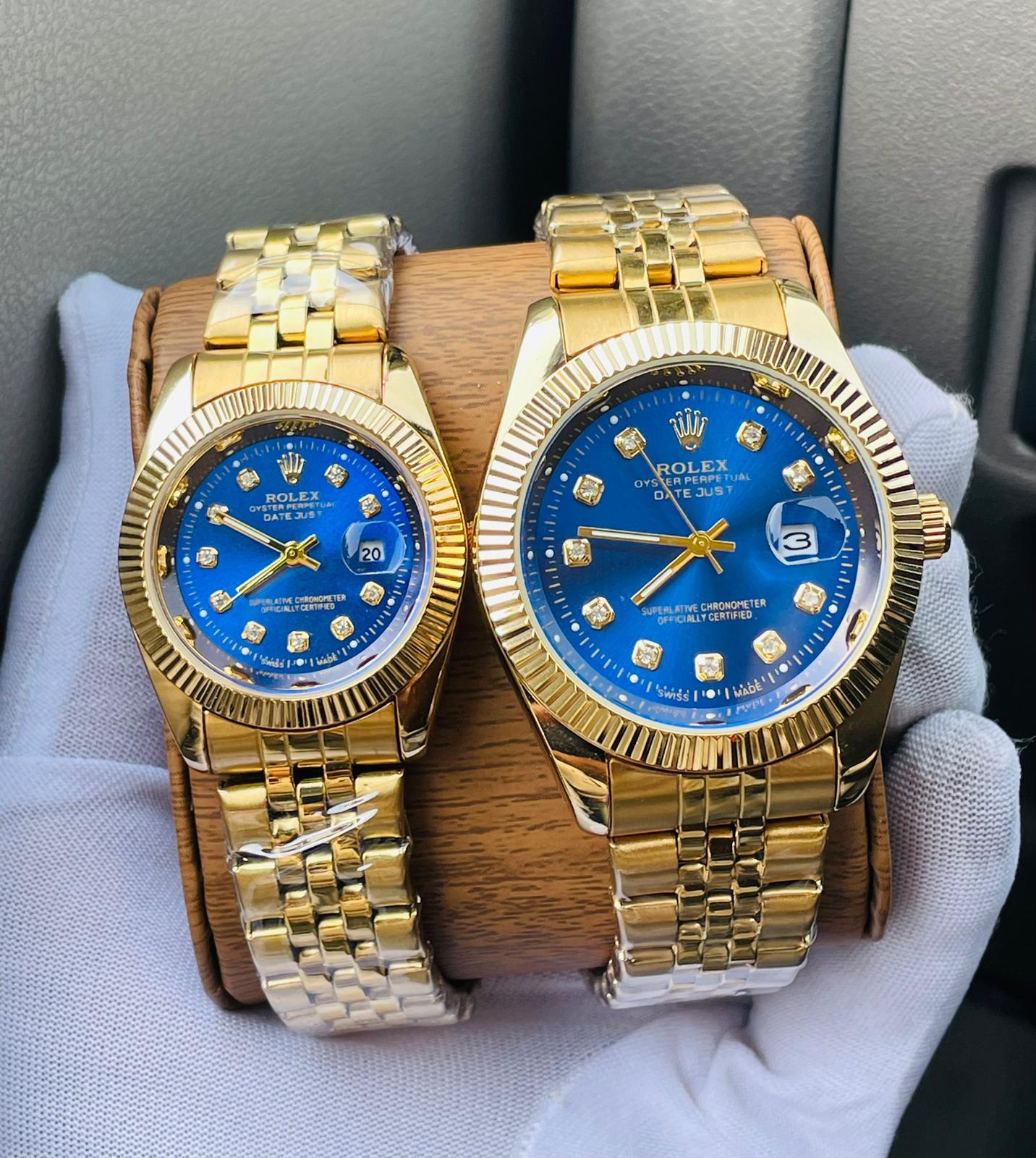 Rolex Day Date Couple Battery - Chain Strap_11
