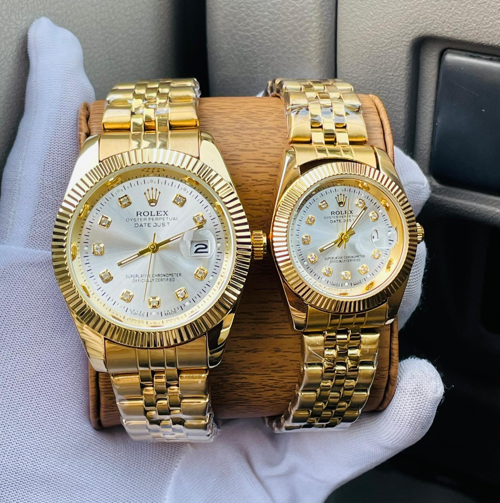 Rolex Day Date Couple Battery - Chain Strap_13
