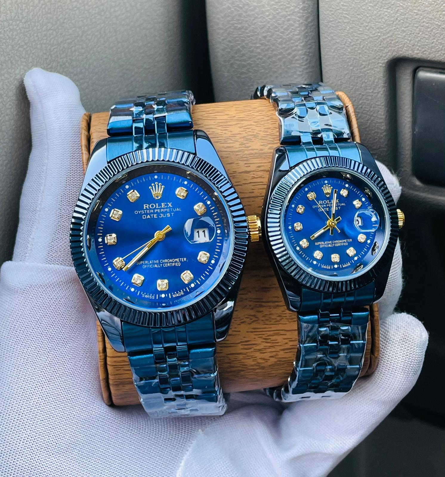 Rolex Day Date Couple Battery - Chain Strap_7