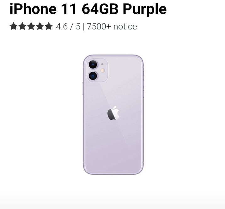 iPhone 11 68GB purple _2
