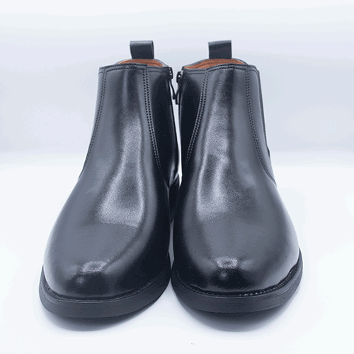 Sleek Leather Boots for Men’s, Sharp and Sophisticated Style. GS35