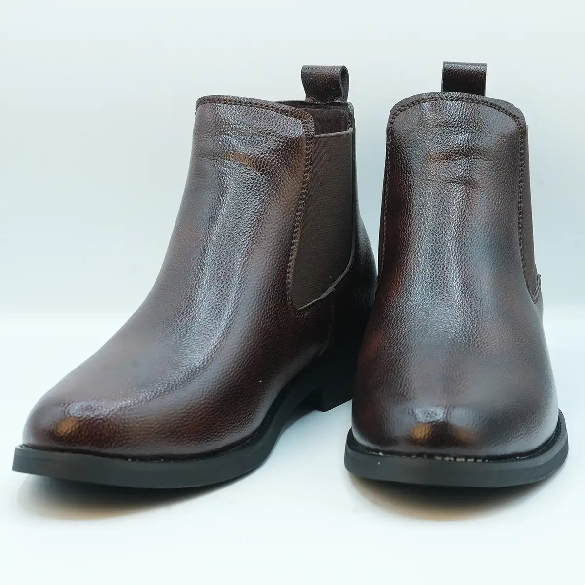 Dark Brown Chelsea-Style Boots GS49_1