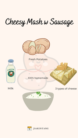 Cheesy Mash Potatoes 