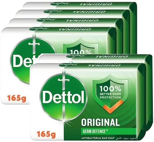 Dettol Original Soap Bar 165 g, Pack of 6
