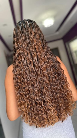 Braids with Curls