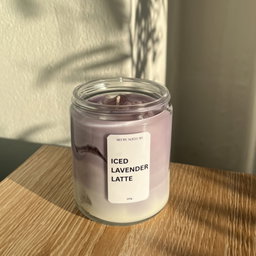 Mini Iced Lavender Latte Candle