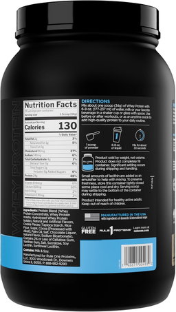 RULE 1 R1 WHEY PROTEIN COOKIES AND CREAM 2LBS