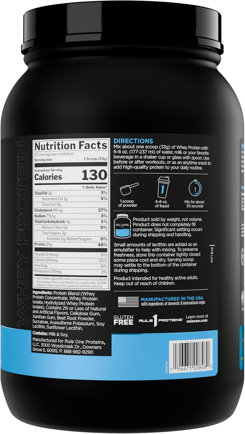 RULE 1 R1 WHEY PROTEIN FRUITY CEREAL 2LBS_1