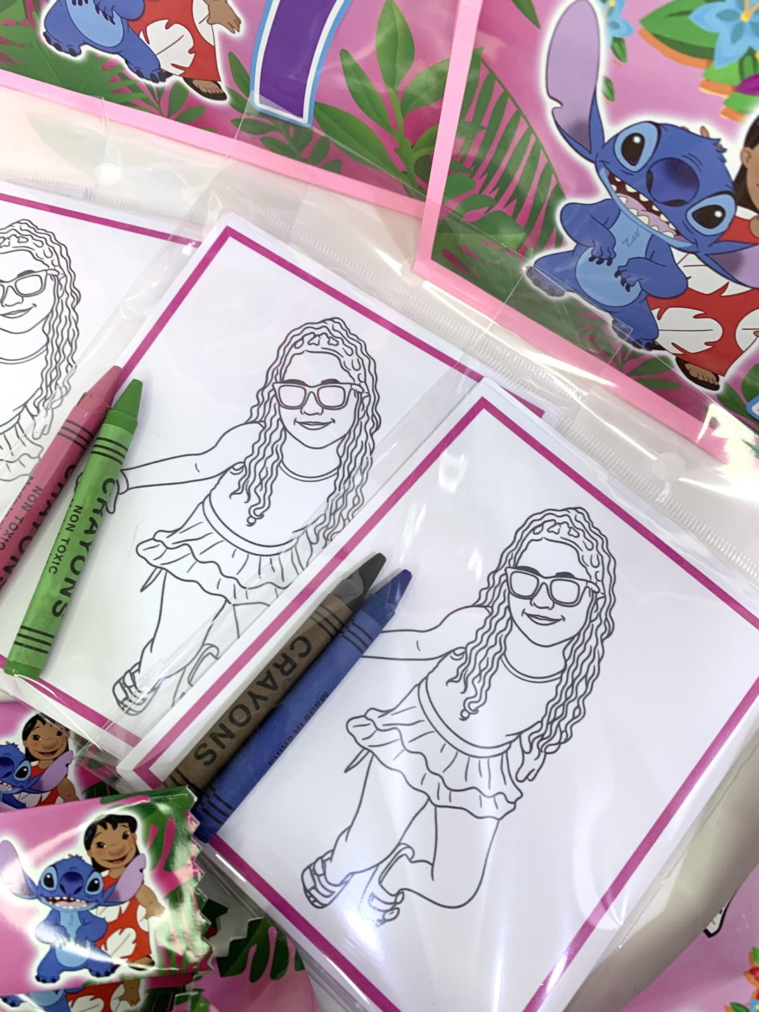 COLOURING CARDS