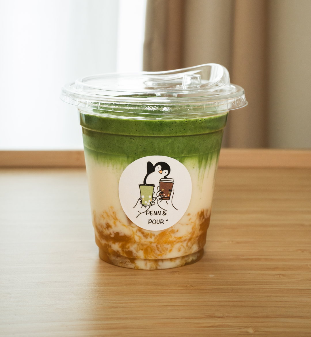 Mango Matcha Latte