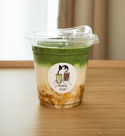 Mango Matcha Latte