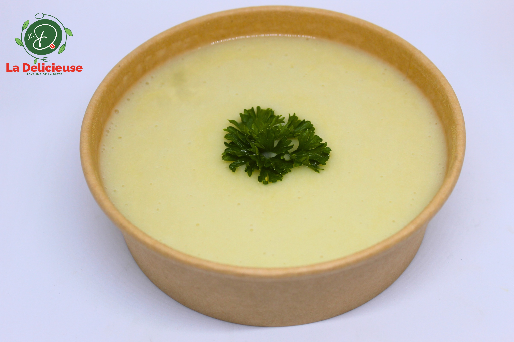 Soupe de pomme de terre au poireau et lait de coco _0