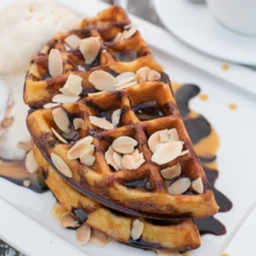 W7 (Any Flavored Waffle & fries) Free 12oz Fruitsoda