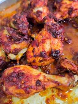 Half Chicken (Already Cut ) Roasted