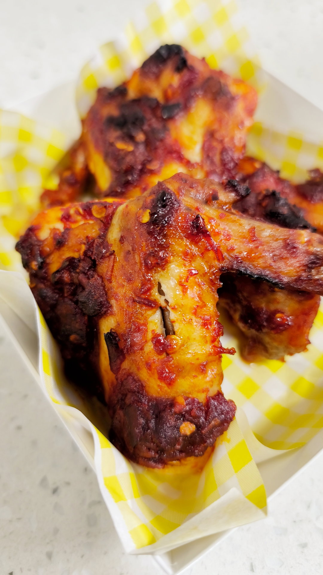3 Pcs Chicken Wings Roasted