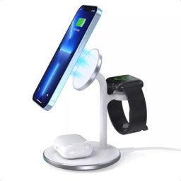 CHOETECH T585-F 3-in-1 15W Magnetic Wireless Charging Stand (Magleap Duo)