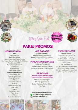 Pakej Katering Bajet