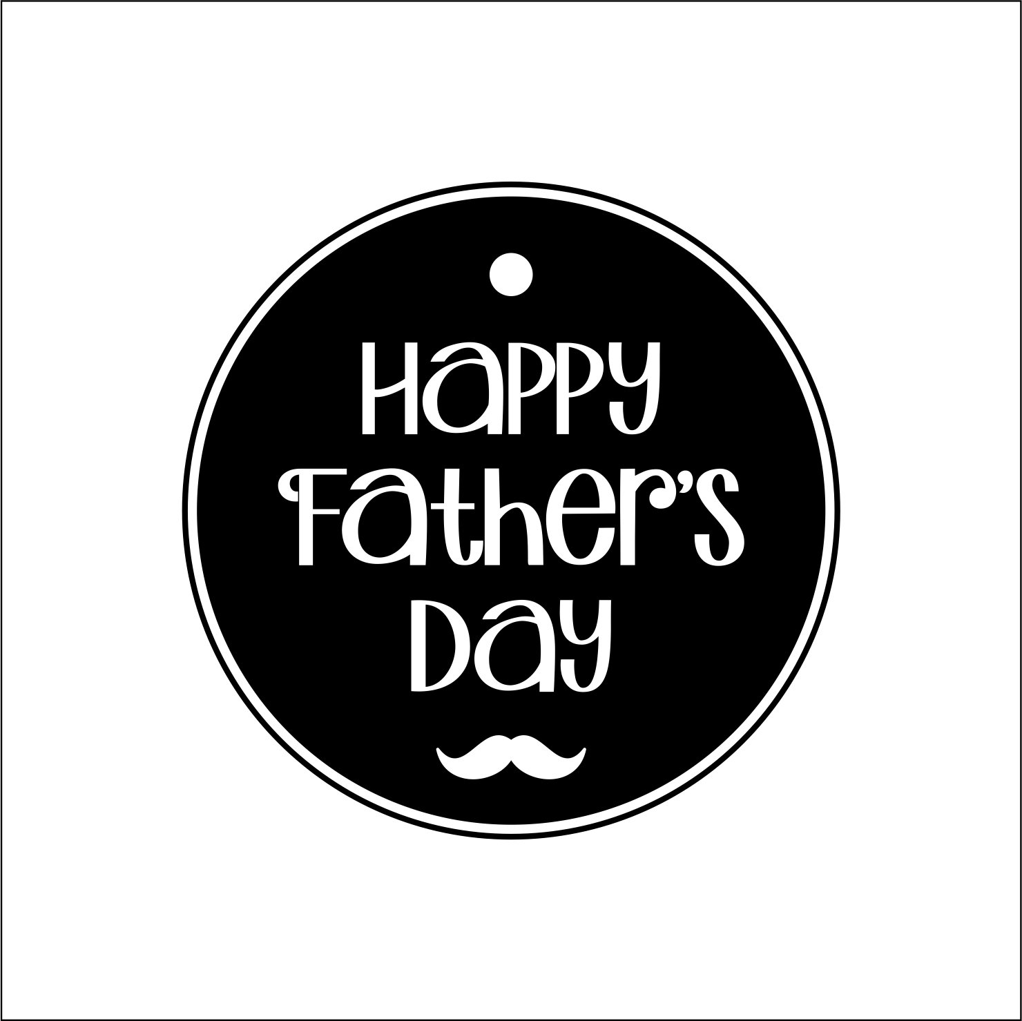 Happy Fathers Day 10 tags Black_0