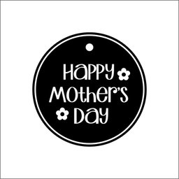 10 Tags Happy Mothers Day Black