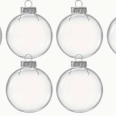 Personalised Fillable Perspex Baubles _1