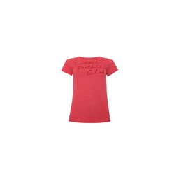 LFC Womens Red Marl Embroidered Tee (A15092)