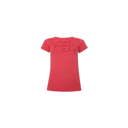 LFC Womens Red Marl Embroidered Tee (A15092)