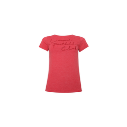 LFC Womens Red Marl Embroidered Tee (A15092)