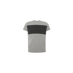 LFC Junior Charcoal Marl Embossed Tee (A15101)