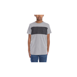 LFC Junior Charcoal Marl Embossed Tee (A15101)