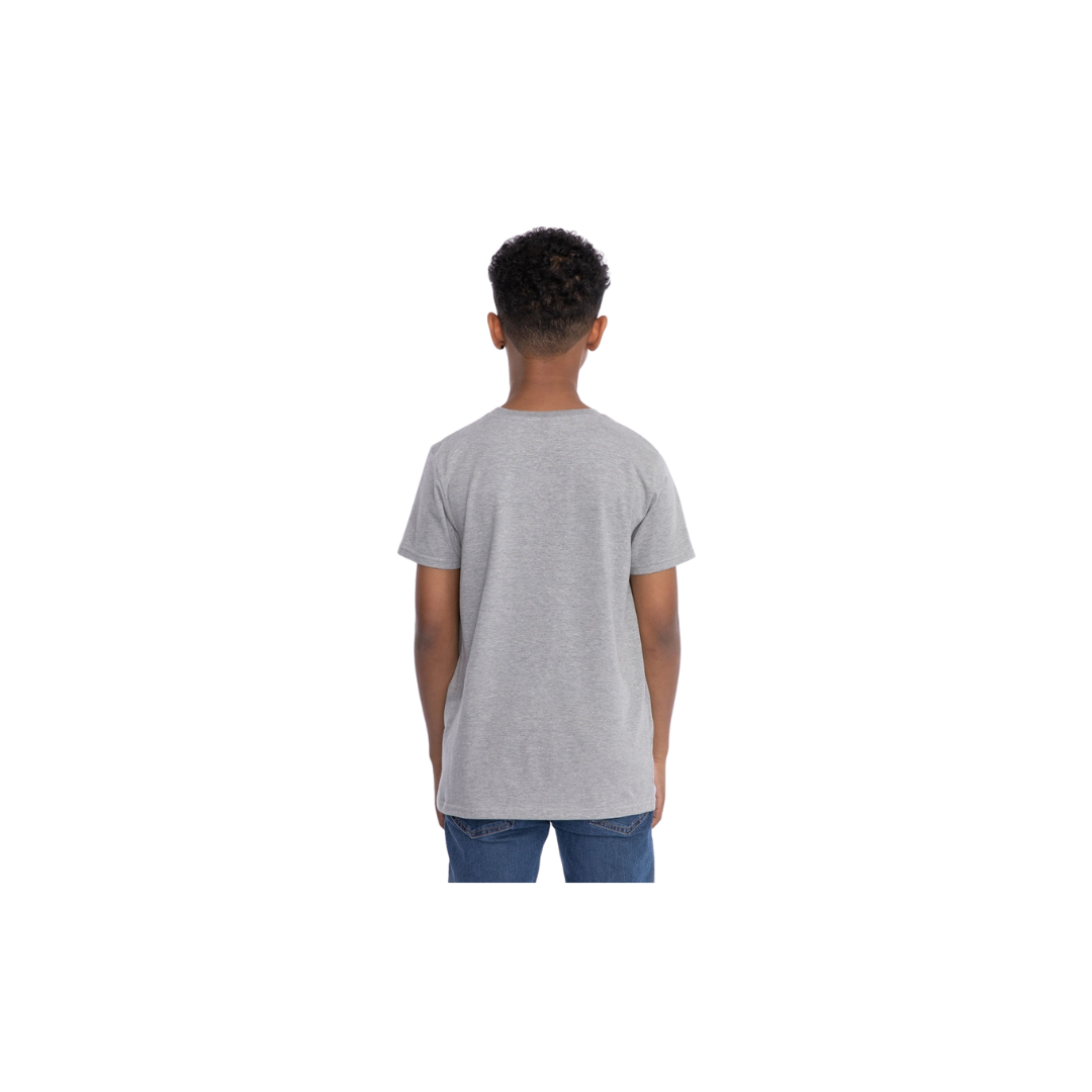 LFC Junior Charcoal Marl Embossed Tee (A15101)_3