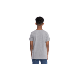 LFC Junior Charcoal Marl Embossed Tee (A15101)