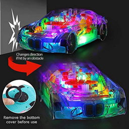 Transparent Concept car 3D Super Car Toy
