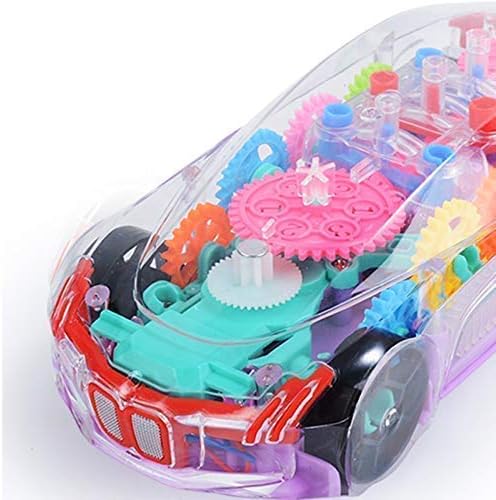 Transparent Concept car 3D Super Car Toy_3