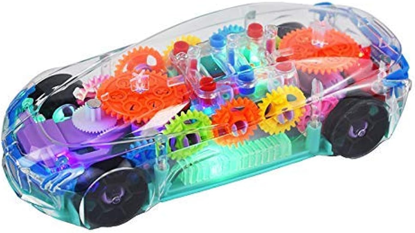 Transparent Concept car 3D Super Car Toy_5