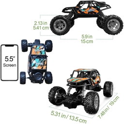 BLUECEDAR RC Racing Car, 2WD High Speed Off Road RC Car